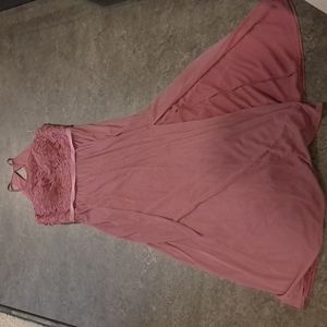 David's Bridal bridesmaid dress